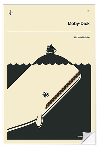 Wall sticker Moby-Dick
