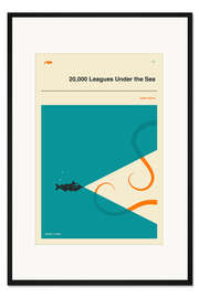 Gerahmter Kunstdruck 20.000 Meinen unter dem Meer