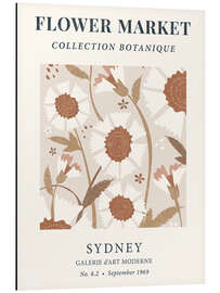 Magnettafel Flower Market Sydney