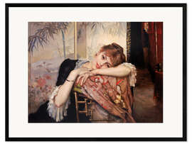 Framed art print The Parisian