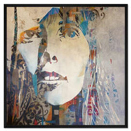 Gerahmter Kunstdruck Joni Mitchell - Chelsea Hotel