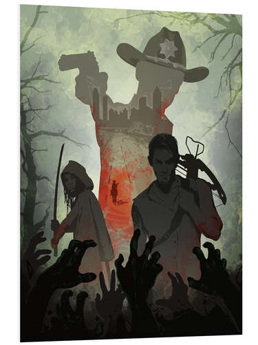 PVC print The Walking Dead