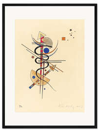 Gerahmter Kunstdruck Aquarell für Frau Toni Kirchhoff (1927)