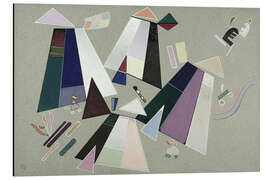 Magnettafel Ohne Titel, Komposition mit grauem Hintergrund (1941)