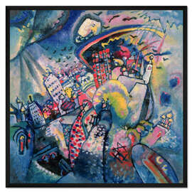 Gerahmter Kunstdruck Moskau I (1916)