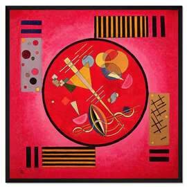 Gerahmter Kunstdruck Plauderei (1926)