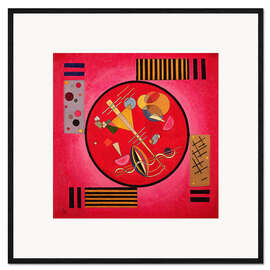 Gerahmter Kunstdruck Plauderei (1926)