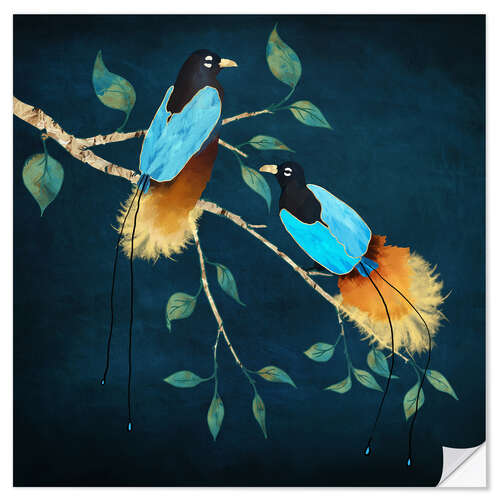 Sticker mural Bird of Paradise I