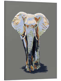 Tableau en aluminium Elephant