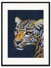 Gerahmter Kunstdruck Leopard