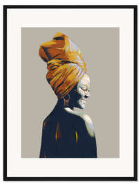 Gerahmter Kunstdruck Smile