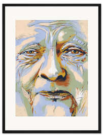 Gerahmter Kunstdruck Leben