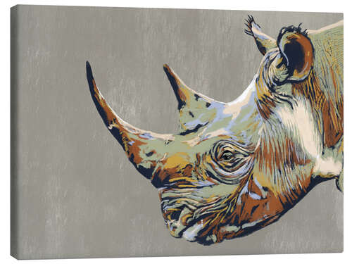 Canvas-taulu Rhinoceros