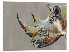 Foam board print Rhinoceros