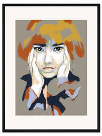 Gerahmter Kunstdruck Stell dir vor ...