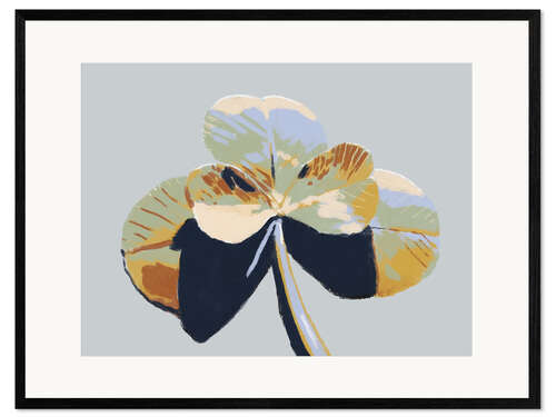 Ingelijste kunstdruk Clover