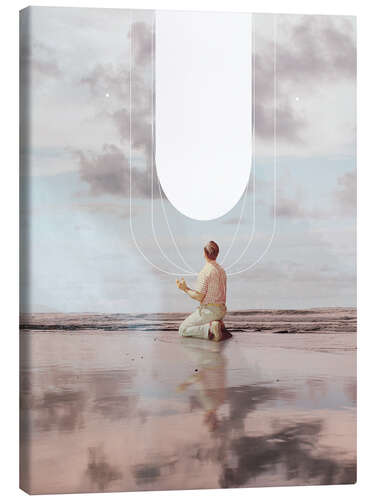 Canvas print Just when You Thought You were Alone