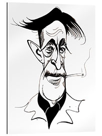 Gallery print Caricature of George Orwell, Writer and Journalist