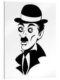 Gallery print Caricature of Charlie Chaplin, actor and director