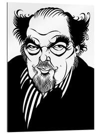 Gallery print Caricature of Sir Peter Hall, Theatre and Film Director