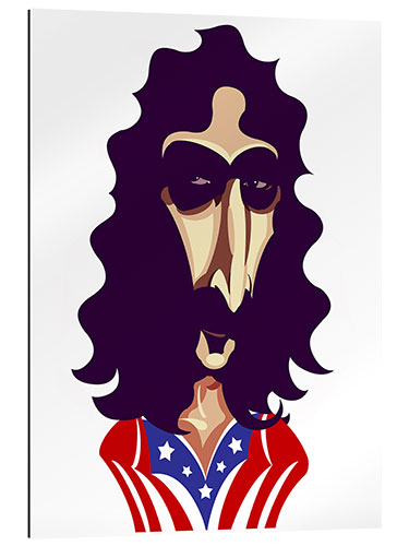 Quadro em plexi-alumínio Frank Zappa