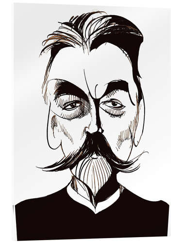 Acrylic print Stéphane Mallarmé