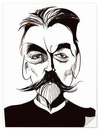 Selvklæbende plakat Stéphane Mallarmé