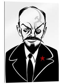 Gallery print Caricature of Wladimir Iljitsch Lenin, Politician