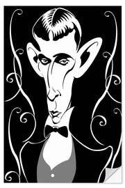 Wall sticker Aubrey Beardsley, Illustrator