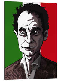 Tableau en plexi-alu Italo Calvino, Writer