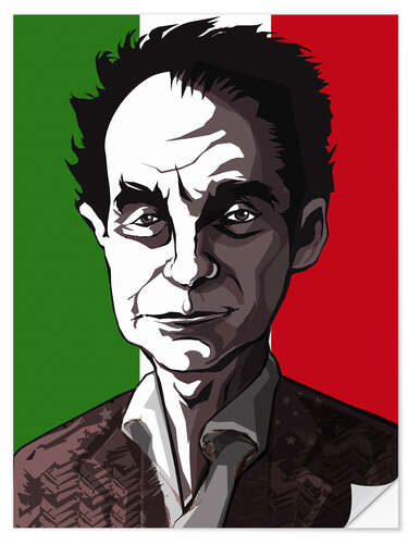 Wall sticker Italo Calvino, Writer