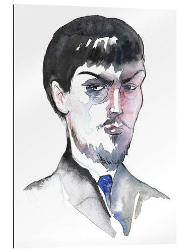 Gallery print Caricature of Claude Debussy, French Composer