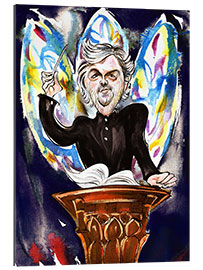 Gallery print Caricature of James MacMillan, Composer and Conductor