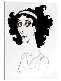 Gallery print Caricature of Anna Pavlova, Dancer