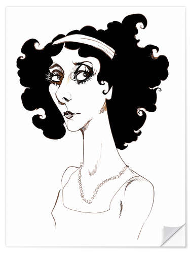 Sisustustarra Caricature of Anna Pavlova, Dancer