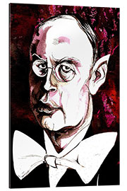 Gallery print Caricature by Sergei Prokofiev, composer