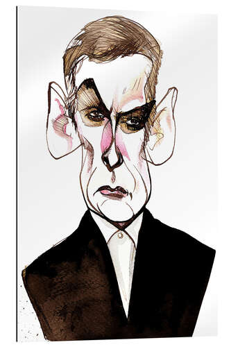 Gallery print Caricature of Peter Capaldi, Actor and Director