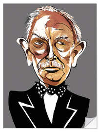 Wall sticker Caricature of Richard Strauss I