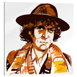 Gallery print Caricature of Tom Baker as &quot;Doctor Who&quot;