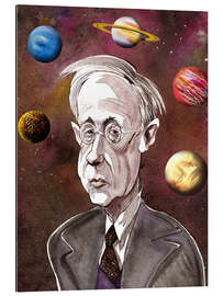 Galleriprint Caricature of Gustav Holst, Composer