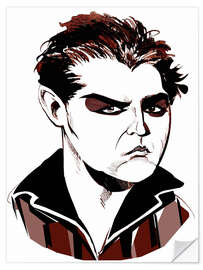 Wall sticker Caricature of Johan Jonatan "Jussi" Björling, Tenor