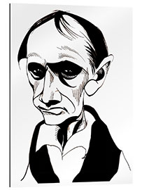 Gallery print Caricature of Charles Baudelaire, Writer