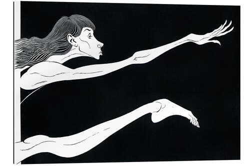 Gallery print Caricature of Sylvie Guillem, Ballet Dancer