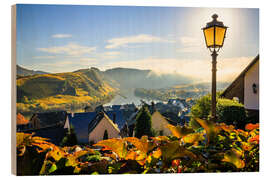 Puutaulu Lantern in Bremm and the Moselle