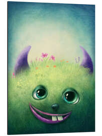 Magnettafel Grünes, kleines Monster