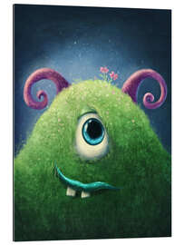 Gallery print Little green monster