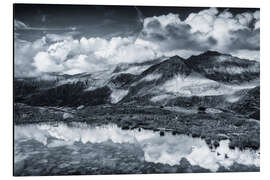 Tableau en aluminium Weißsee Gletscherwelt, Hohe Tauern, Austria