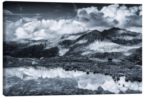 Lienzo Weißsee Gletscherwelt, Hohe Tauern, Austria