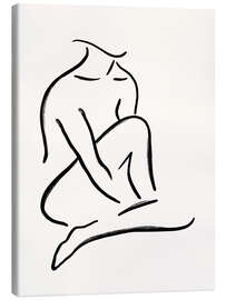 Canvas print Abstract Line Body Woman I