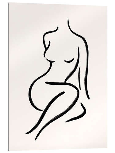 Gallery print Abstract Line Body Woman II